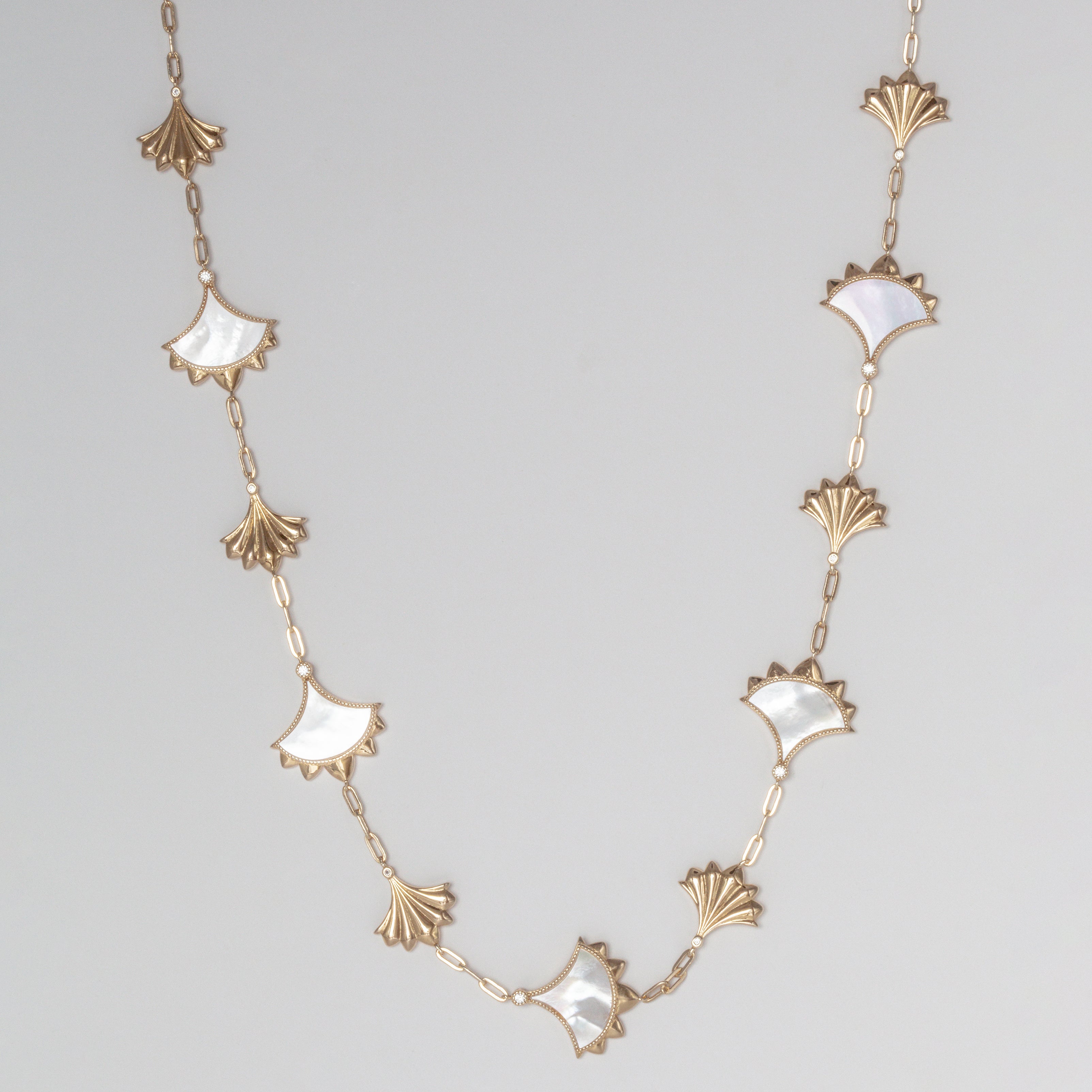 Dôme Gemstone Multi Motif Long Necklace | Cirque D'Or Canada USA