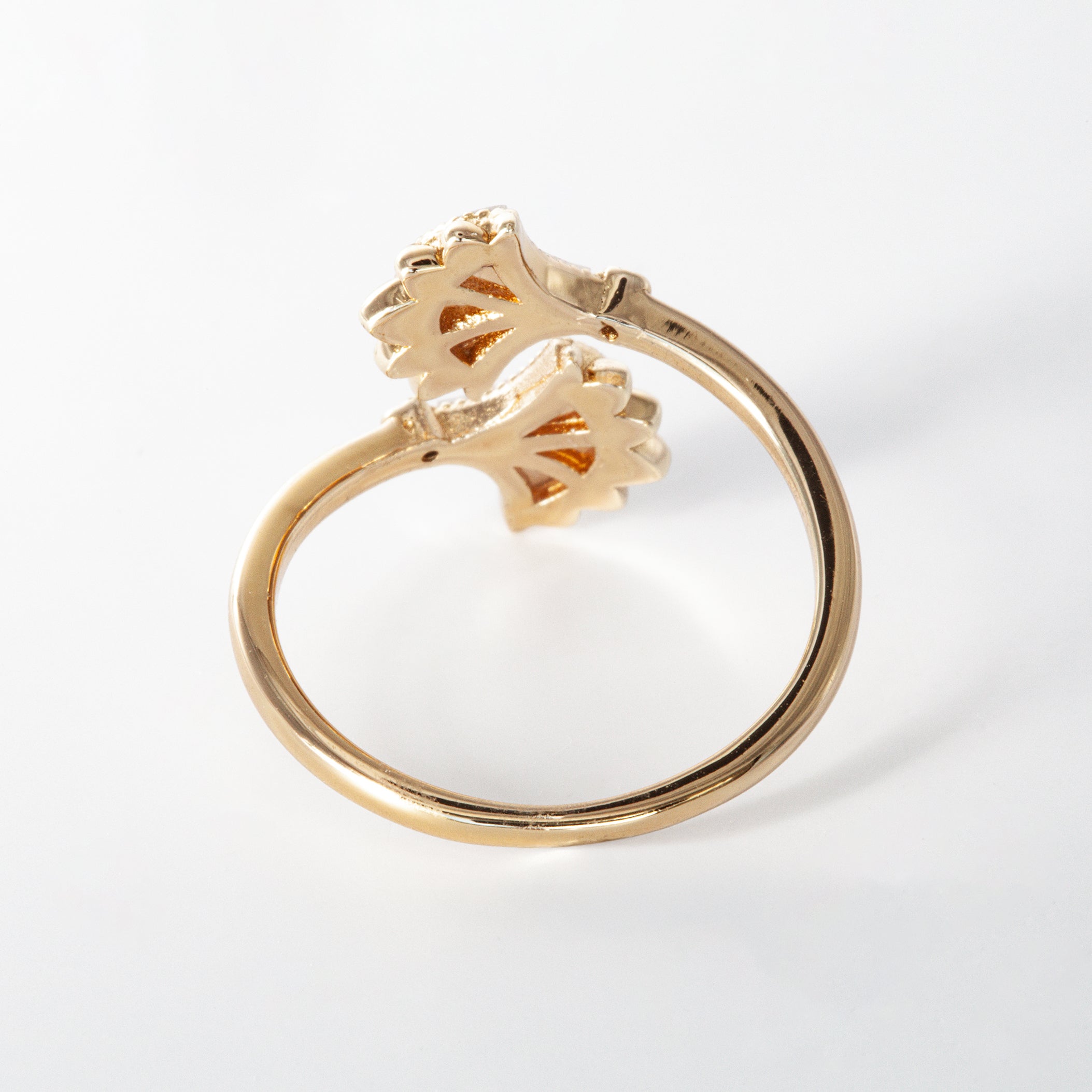 Dôme Gemstone Small Bypass Double Motif Ring | Cirque D'Or Canada USA