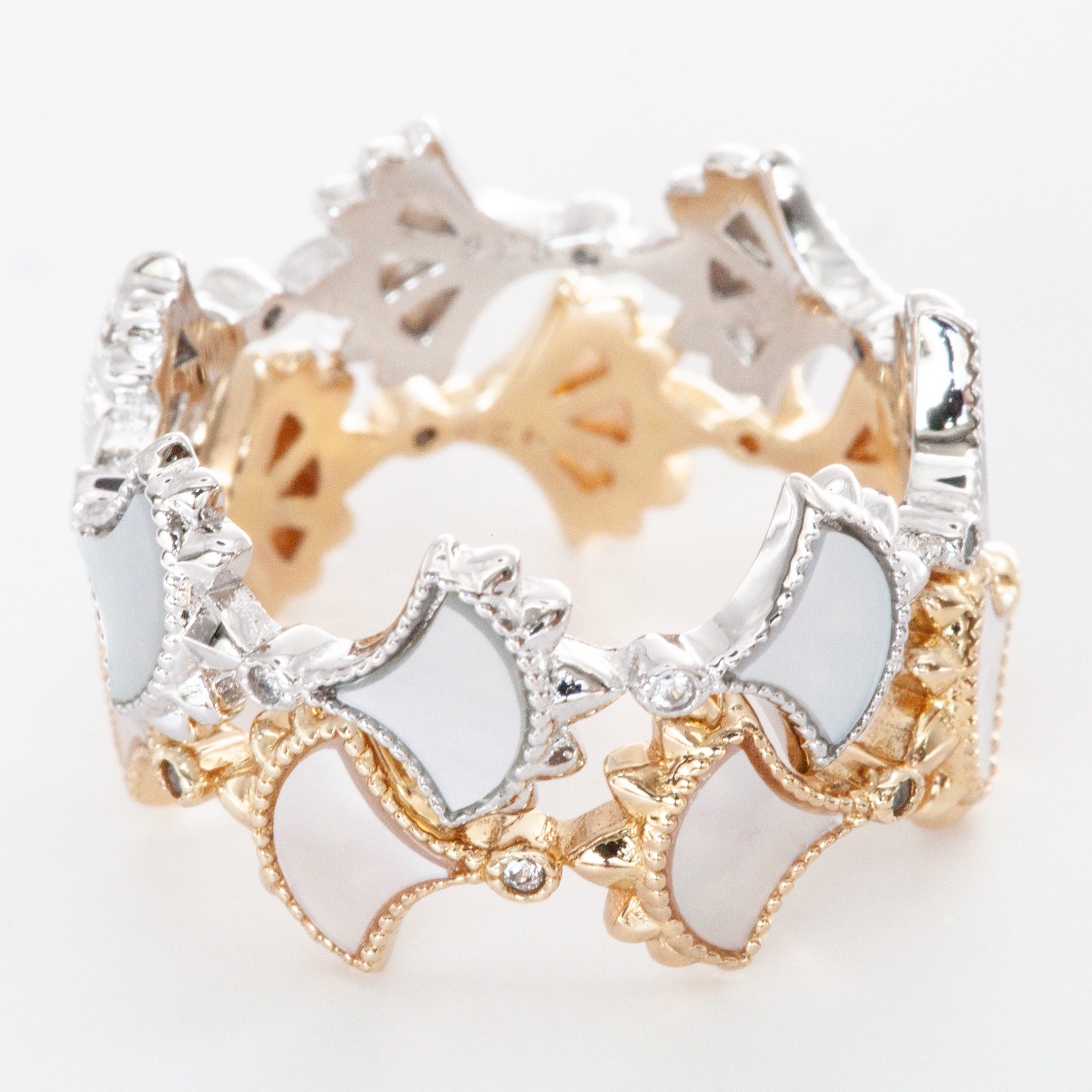 Dôme Gemstone Stackable Full Eternity Ring | Cirque D'Or Canada USA