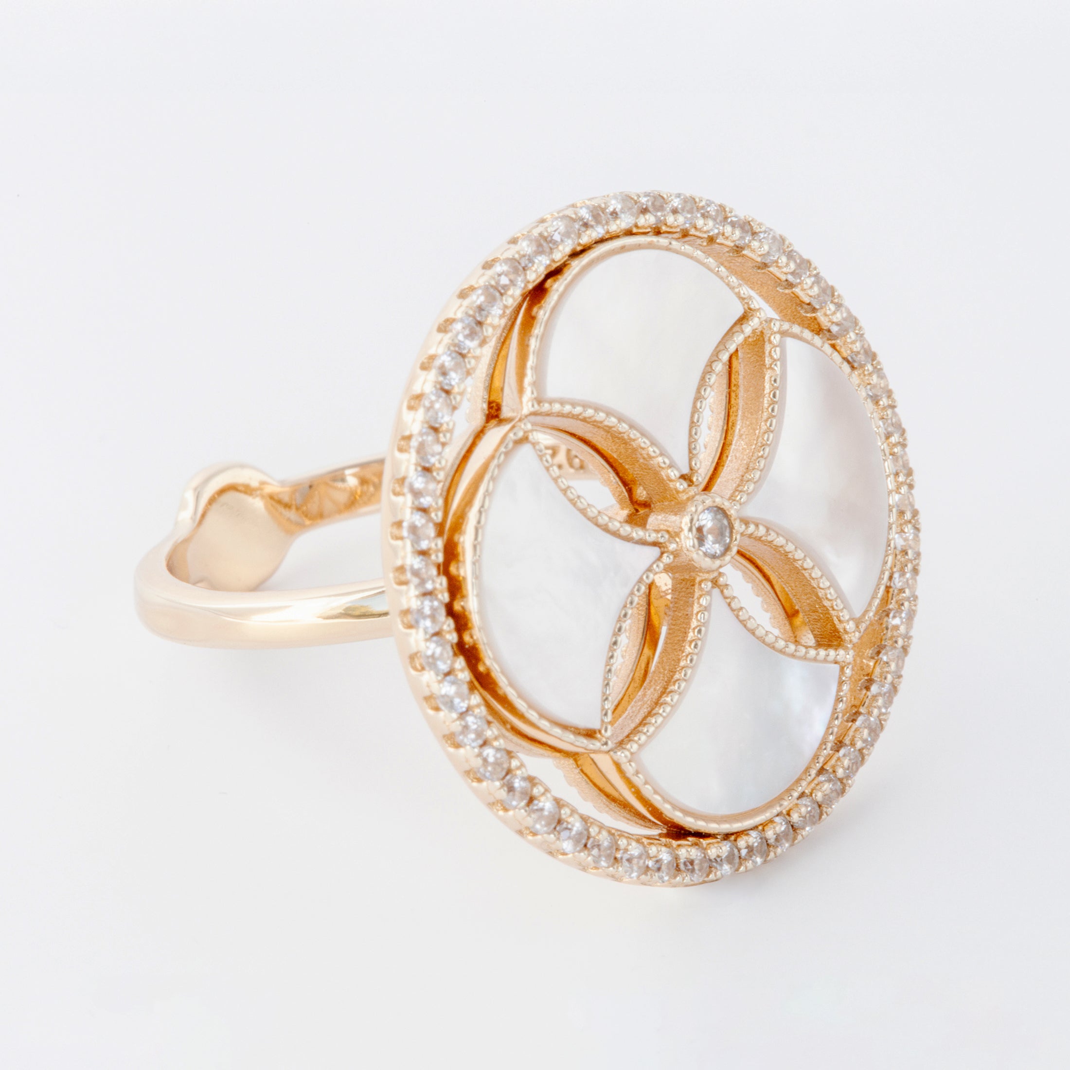 Dôme Gemstone Statement 4 Motif Ring | Cirque D'Or Canada USA