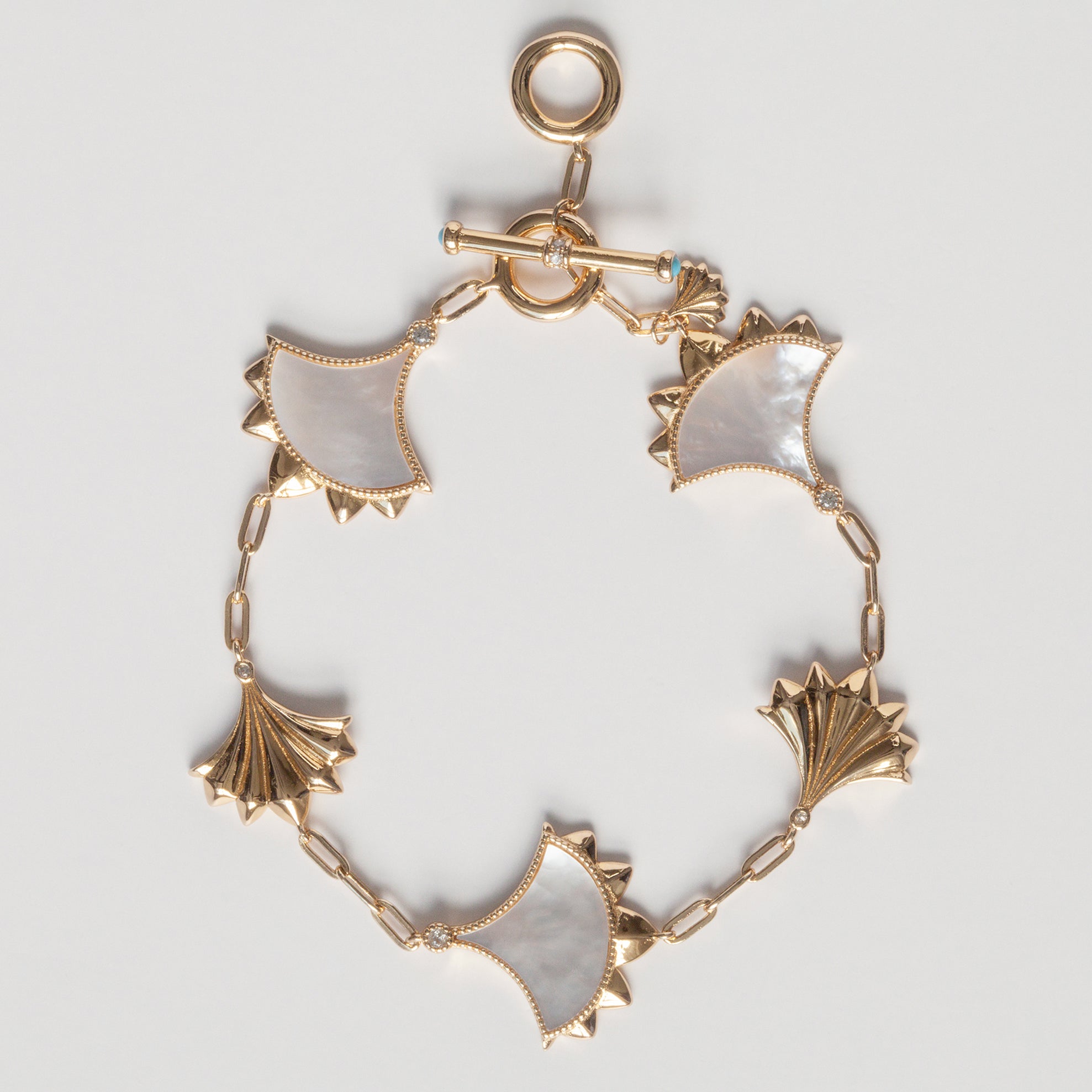 Dôme Gemstone Statement Multi Motif Bracelet | Cirque D'Or Canada USA