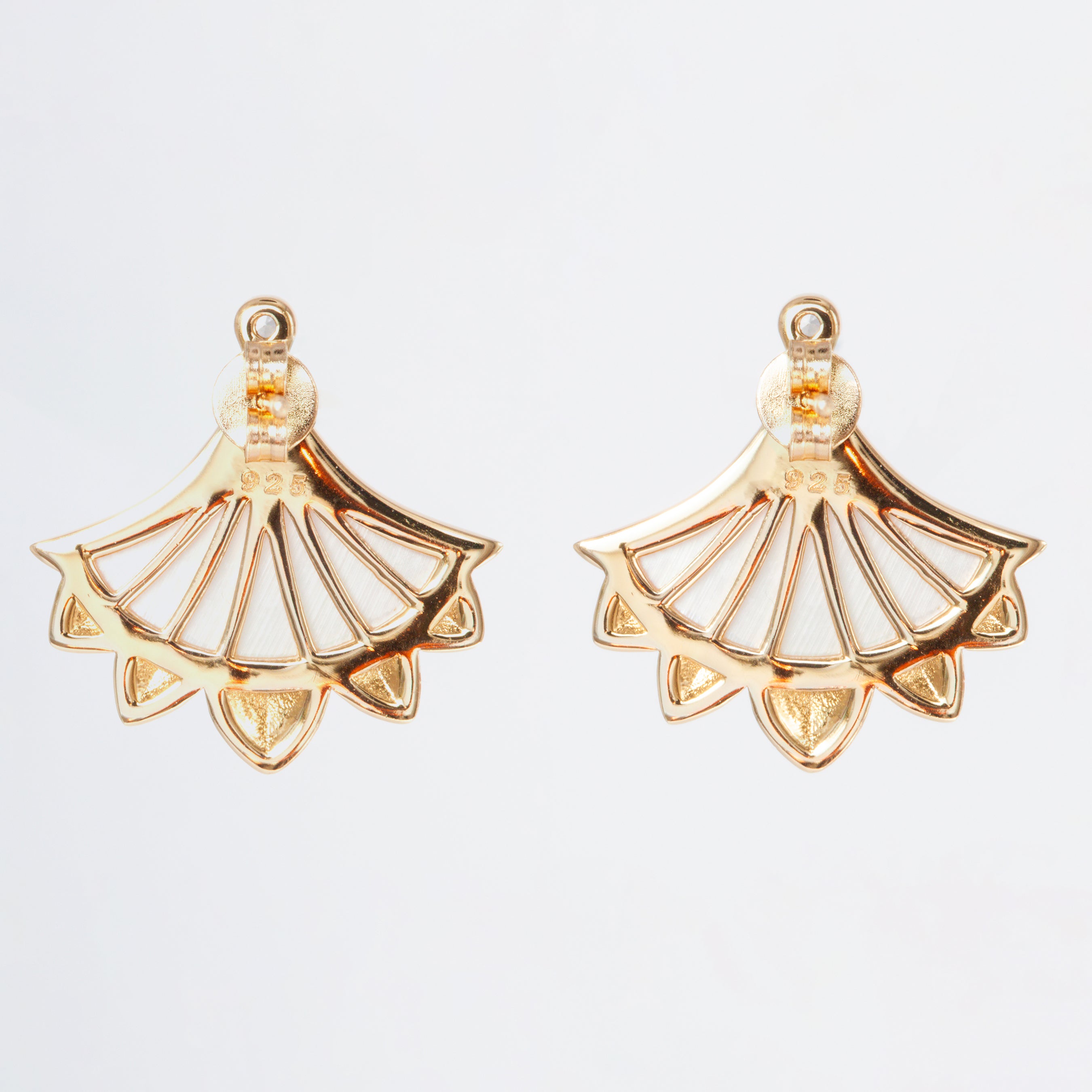 Dôme Gemstone Statement Single Motif Earrings | Cirque D'Or Canada USA