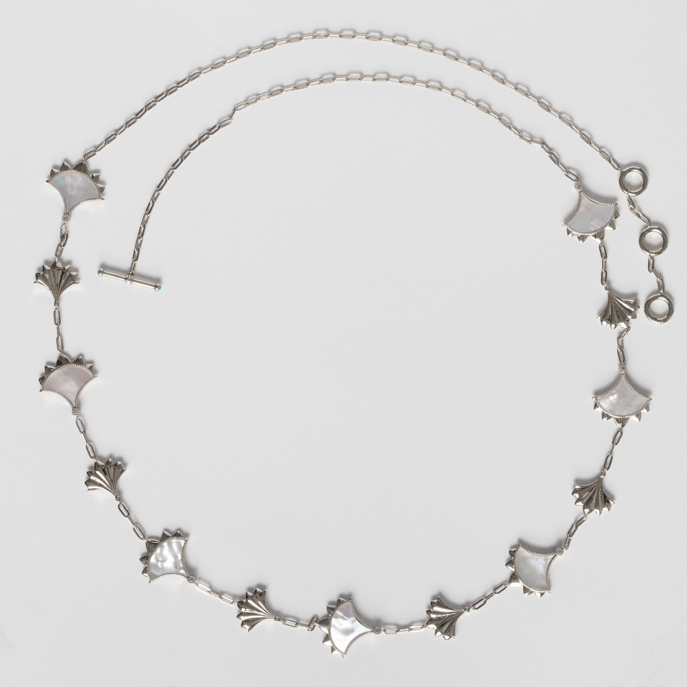 Dôme Gemstone Multi Motif Long Necklace | Cirque D'Or Canada USA