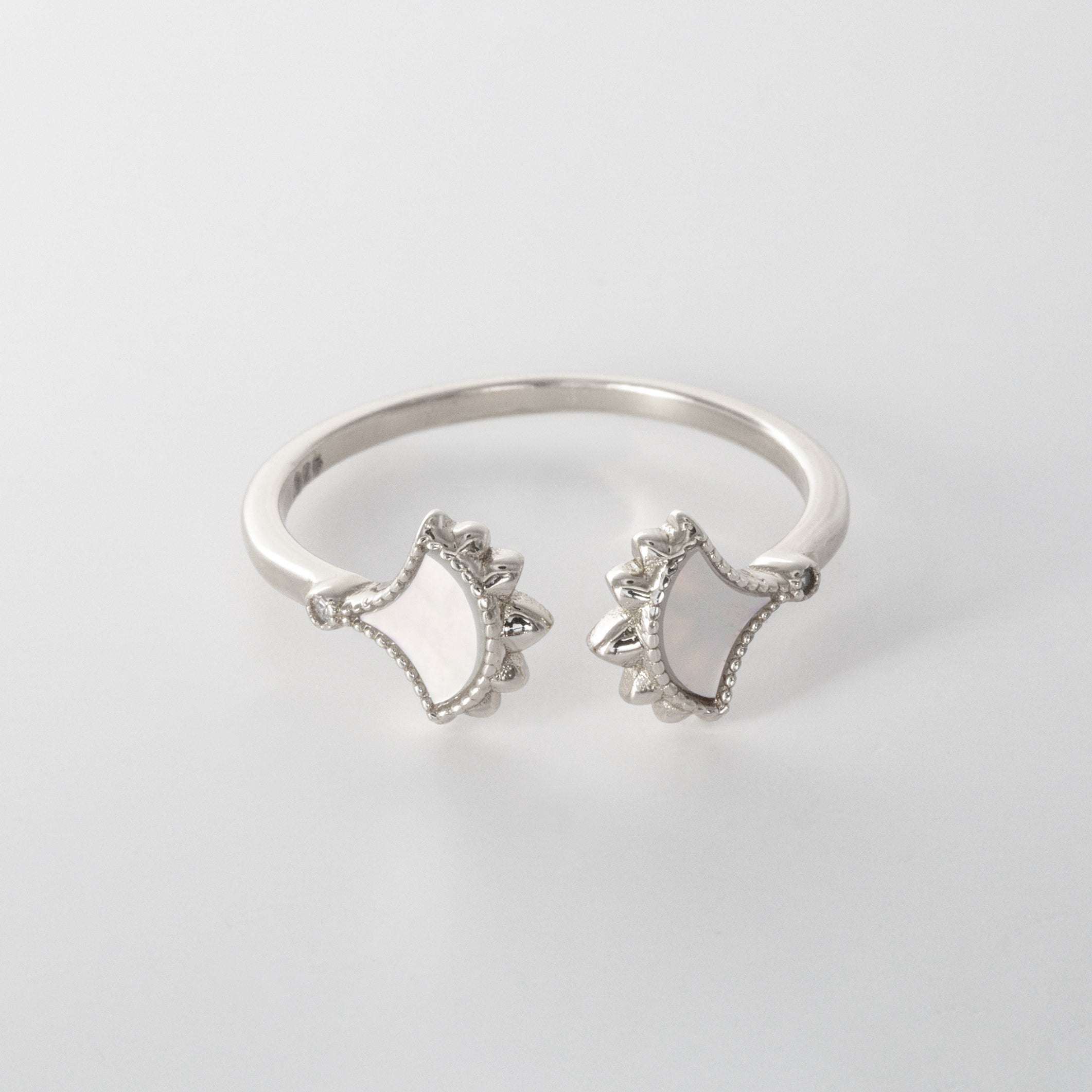 Dôme Gemstone Open Double Motif Ring | Cirque D'Or Canada USA