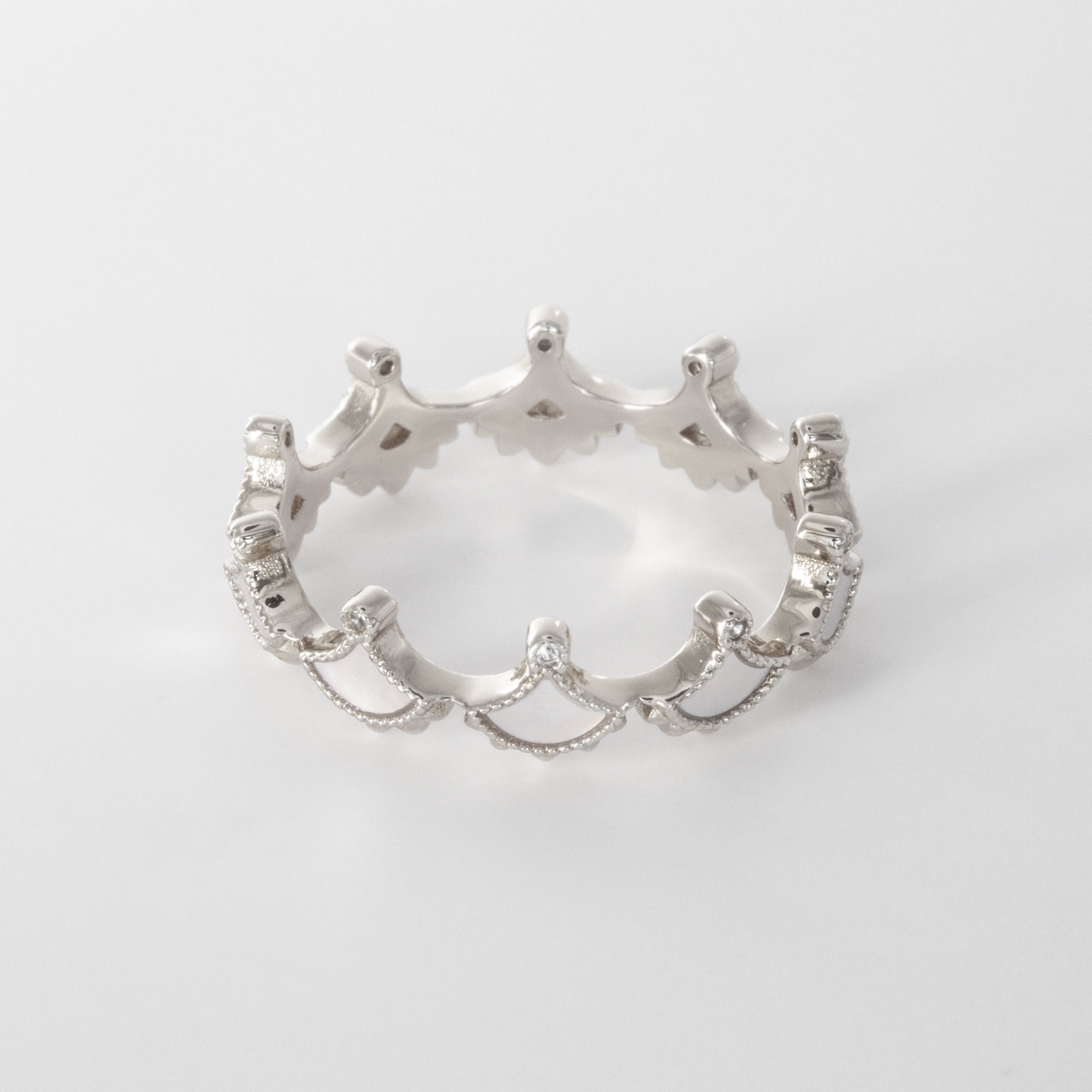 Dôme Gemstone Stackable Crown Full Eternity Ring | Cirque D'Or Canada USA