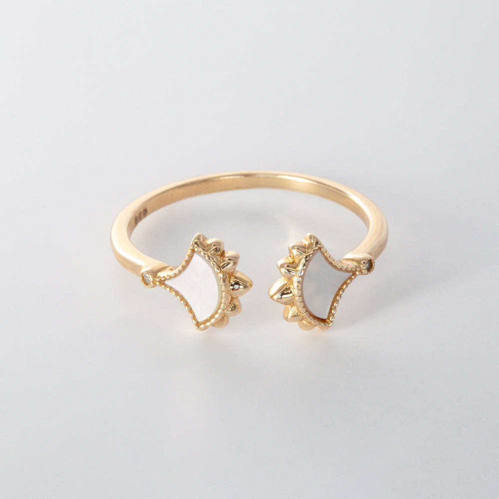 Dôme Gemstone Open Double Motif Ring | Cirque D'Or Canada USA