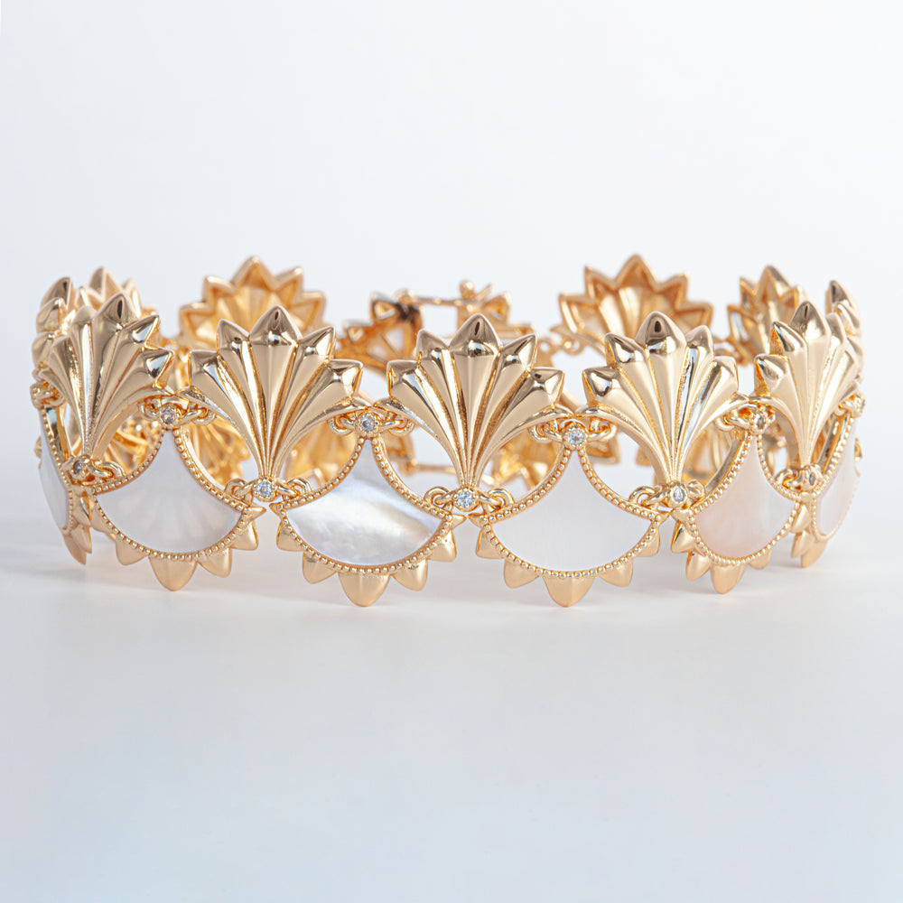 Dôme Gemstone Statement Eternity Motif Bracelet | Cirque D'Or Canada USA