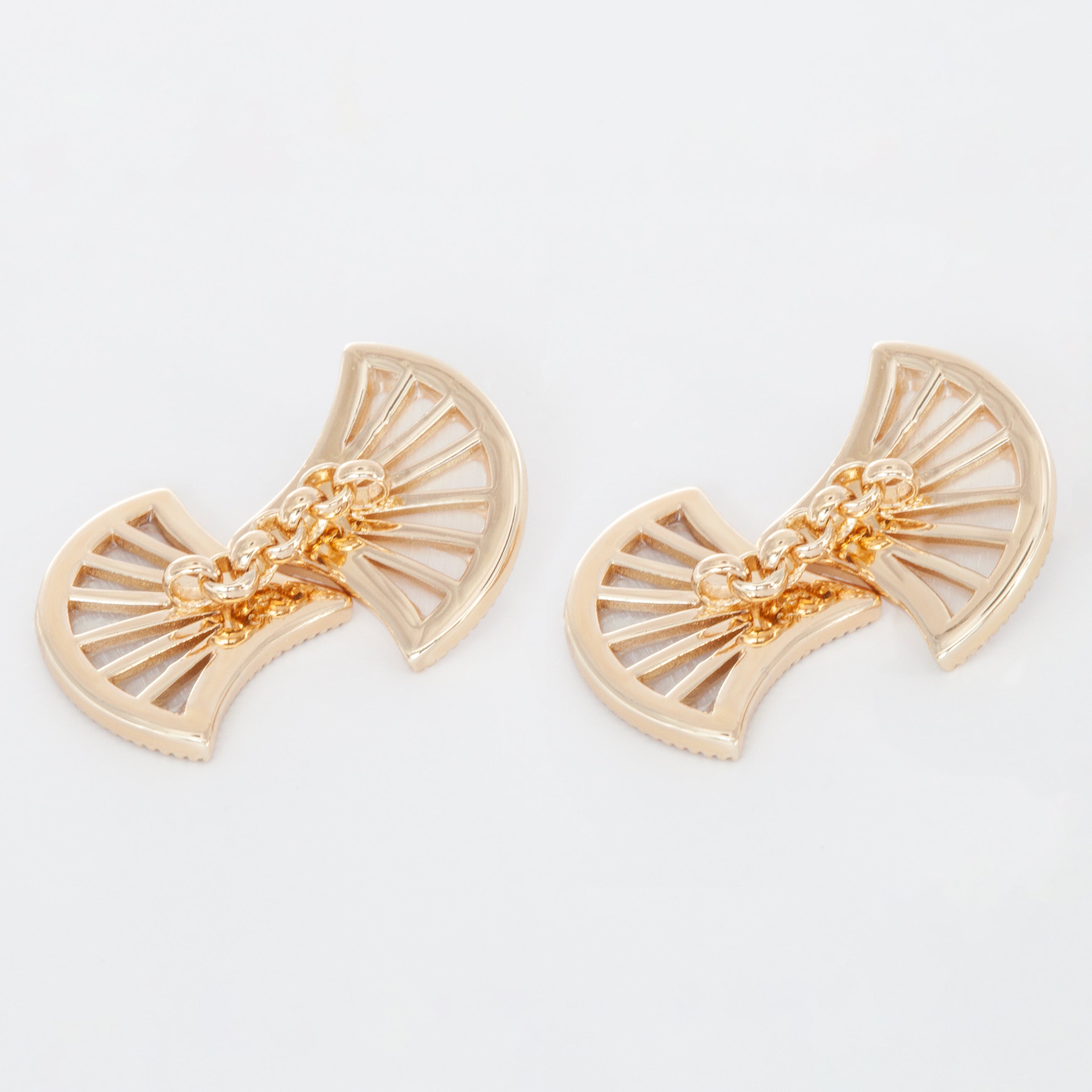 Dôme Gemstone Double Motif Cufflinks