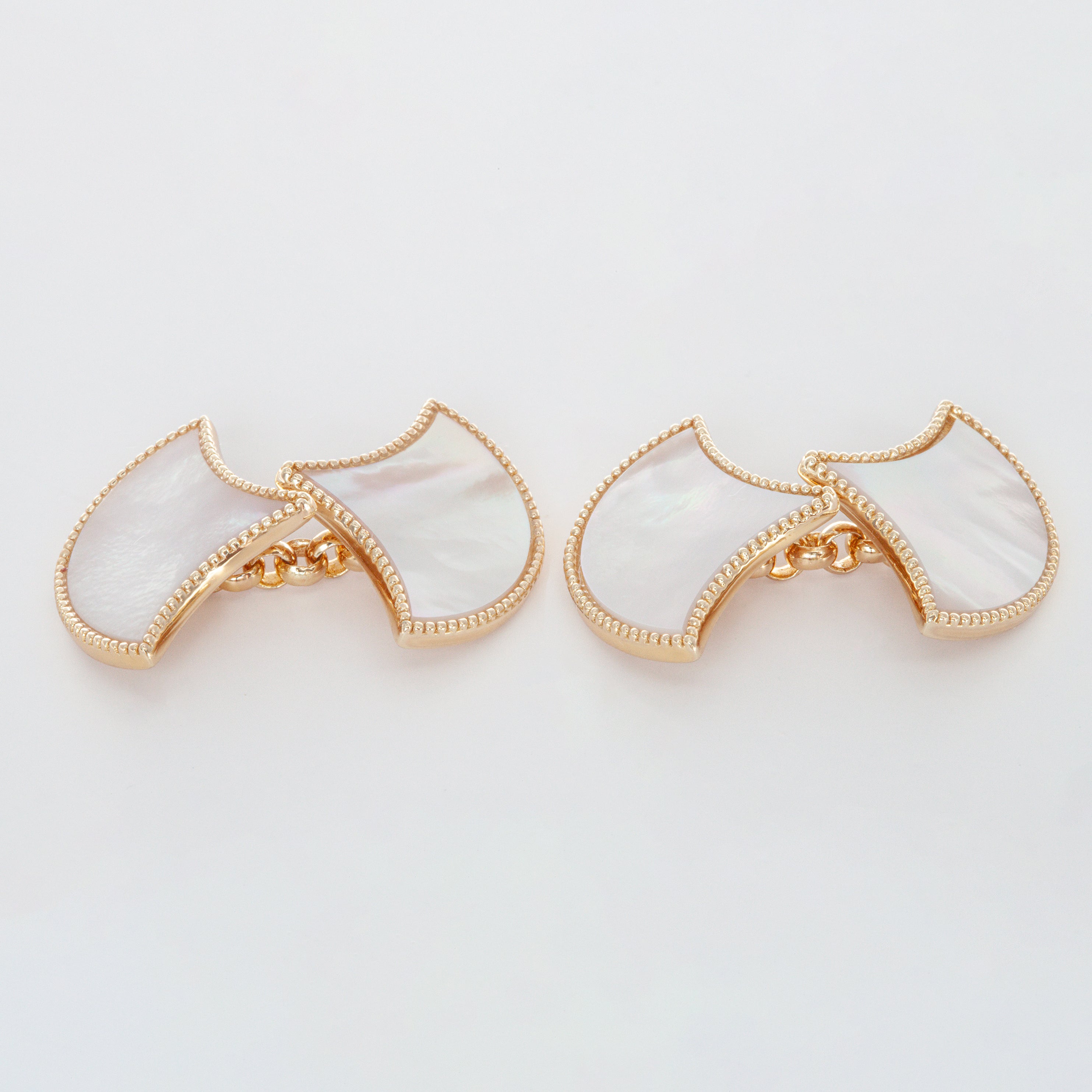 Dôme Gemstone Double Motif Cufflinks