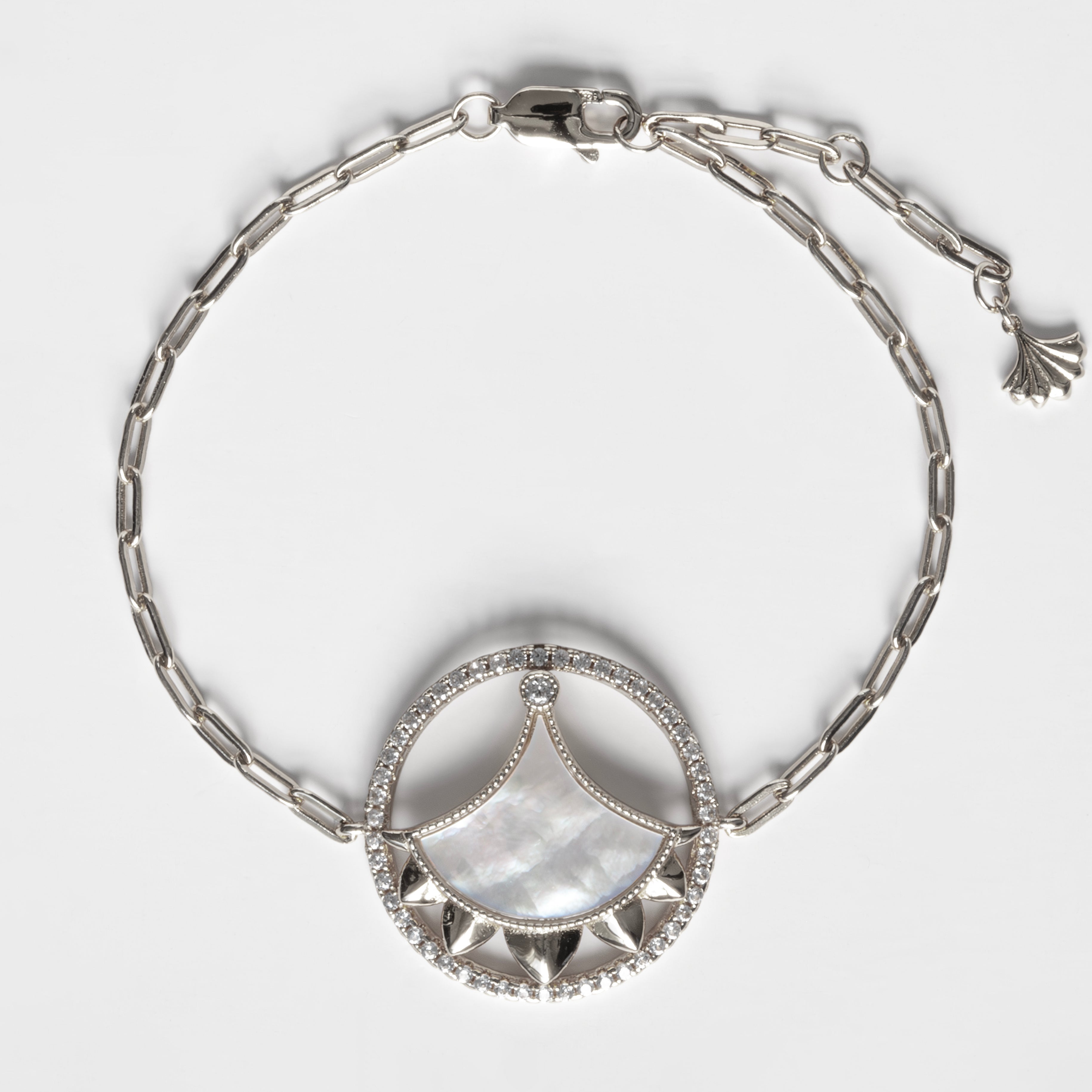 Dôme Gemstone Statement Single Motif Bracelet