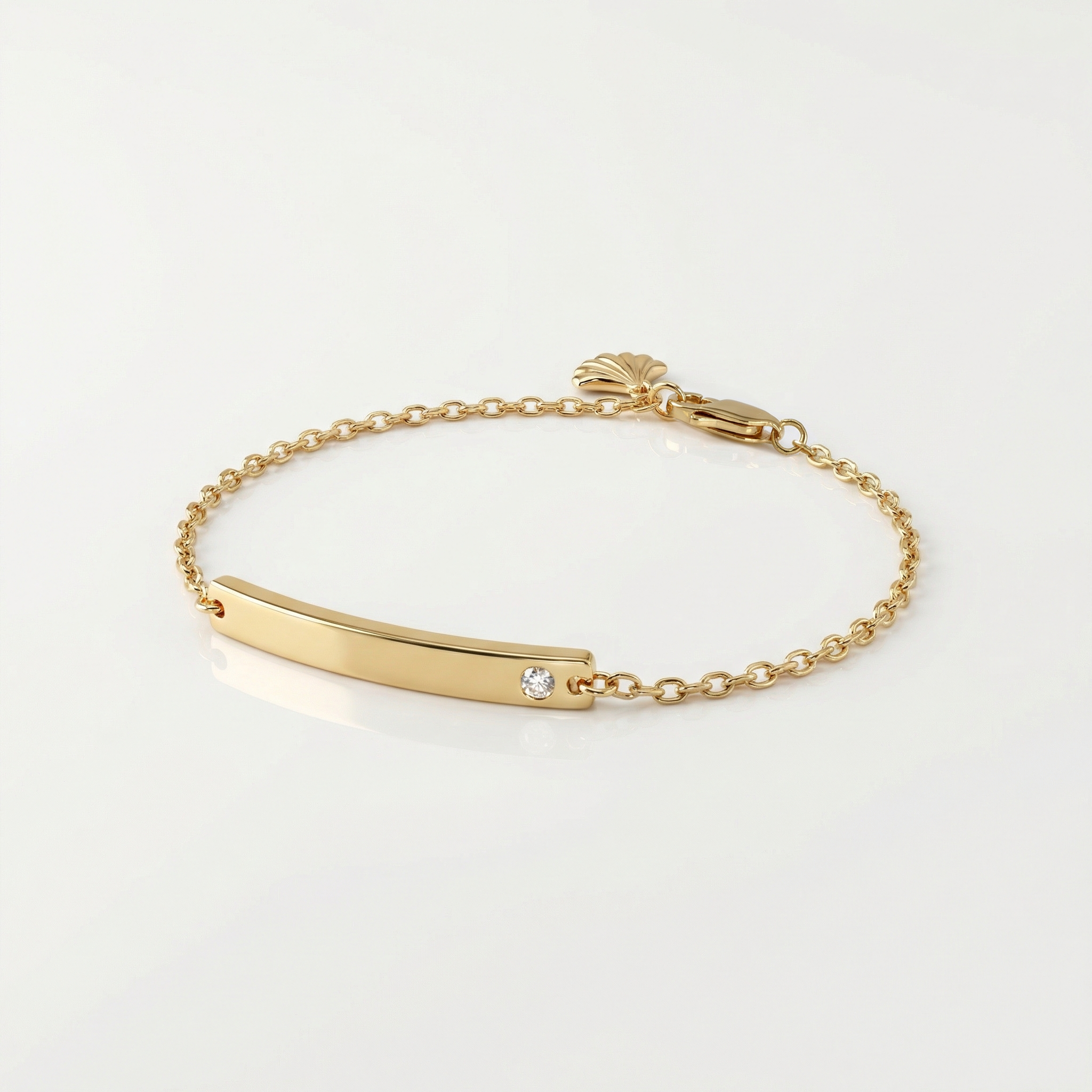 Tempo Signature engravable bracelet in 18kt gold vermeil over sterling silver | Cirque D'Or Canada USA